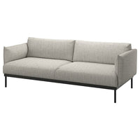 ÄPPLARYD 3-seat sofa, Lejde light grey, 231 cm
