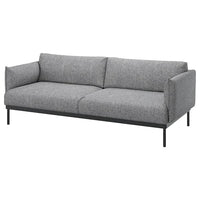 ÄPPLARYD 3-seat sofa, Lejde grey/black, 231 cm
