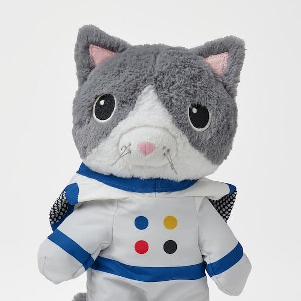 AFTONSPARV - Soft toy with astronaut suit, cat, 28 cm - best price from Maltashopper.com 60551536