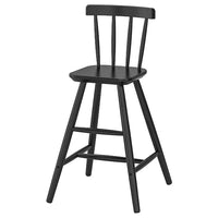 AGAM junior chair, black, 41x79x43 cm