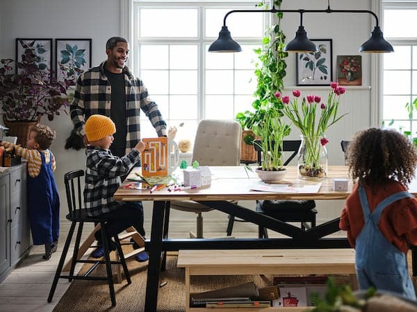 AGAM - Junior chair, black - Premium Chairs from Ikea - Just €64.99! Shop now at Maltashopper.com