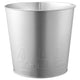ÅKERBÄR plant pot, in/outdoor/galvanised, 19 cm