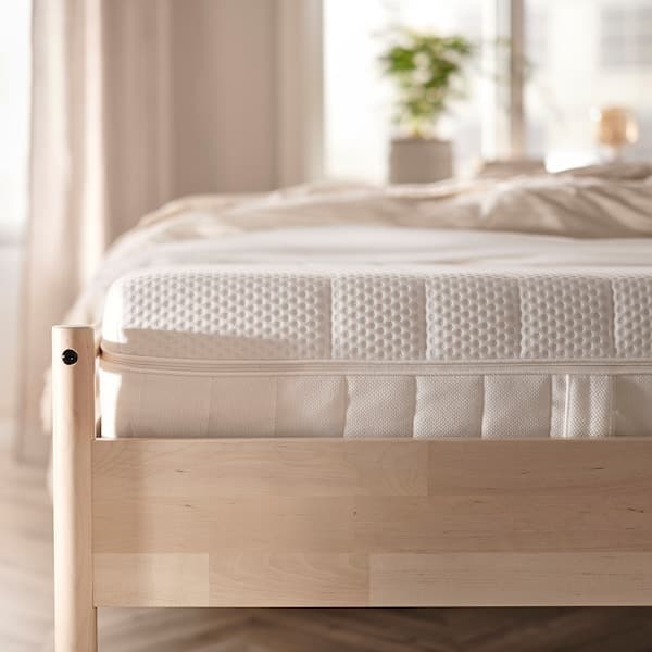 ÅKREHAMN Foam mattress, rigid, white , 180x200 cm - best price from Maltashopper.com 80508047