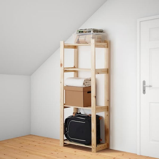 Ikea ALBERT Shelf - pine 64x28x159 cm