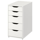 ALEX drawer unit, white, 36x70 cm