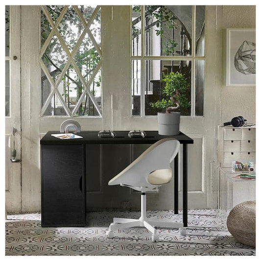 ALEX - Storage element, black/brown, , 36x70 cm - best price from Maltashopper.com 70563765