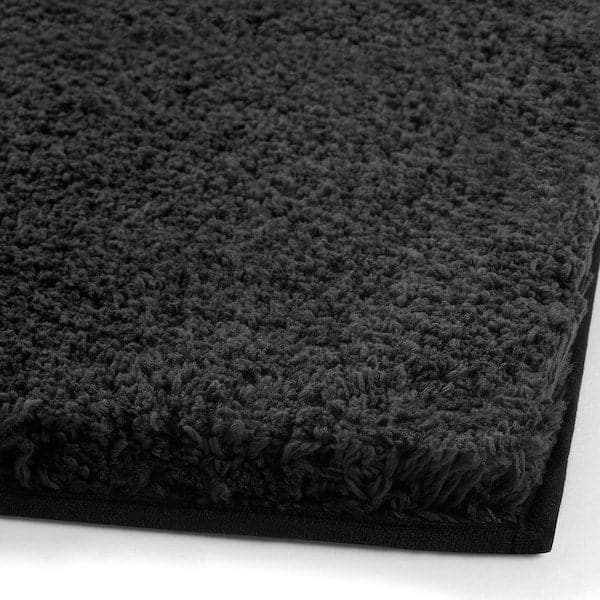 Ikea ALMTJÄRN - Bath mat, dark grey ,