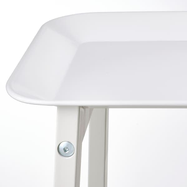Ikea ALPVIDE - Plant stand, white, 63 cm