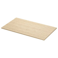 ÅLSKEN countertop, light bamboo/veneer, 102x49 cm
