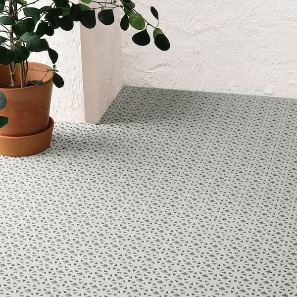 Ikea ALTAPPEN - Floor decking, outdoor, light grey, 0.81 m²