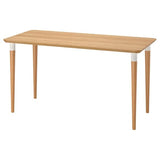 ANFALLARE / HILVER desk, bamboo, 140x65 cm