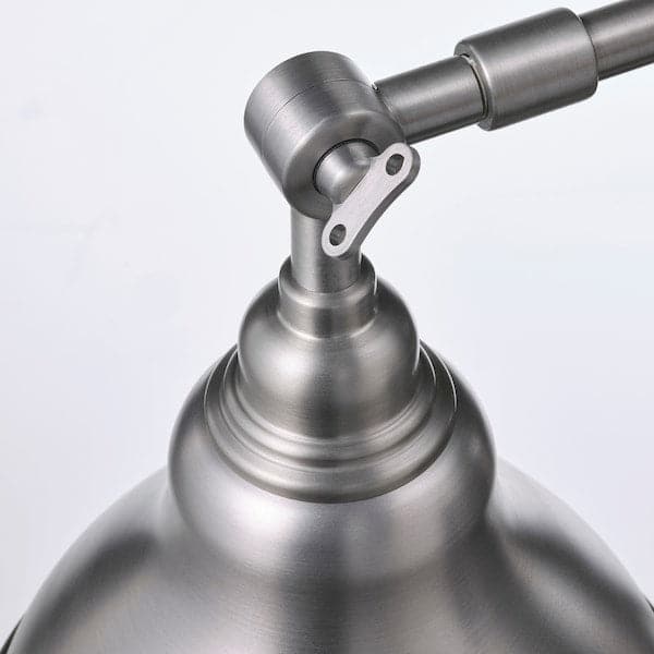 ANKARSPEL - Wall lamp, wired-in installation, pewter effect - best price from Maltashopper.com 60494353