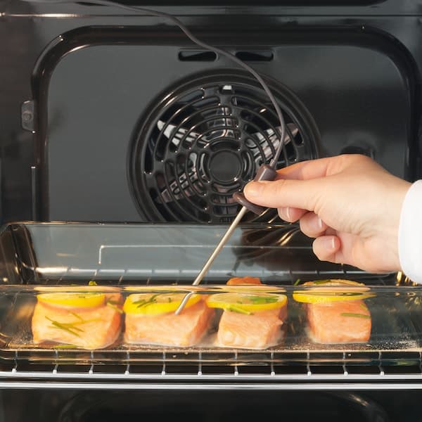 ANRÄTTA Thermoventilated/pyrolytic oven - stainless steel , - Premium from Ikea - Just €765.99! Shop now at Maltashopper.com