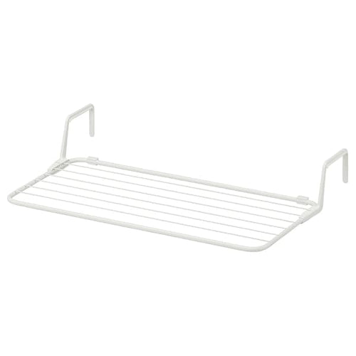 ANTONIUS Drying rack - white 77x40-49 cm , 77x40-49 cm