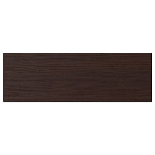 ASKERSUND - Drawer front, dark brown ash effect, 60x20 cm - best price from Maltashopper.com 70425260