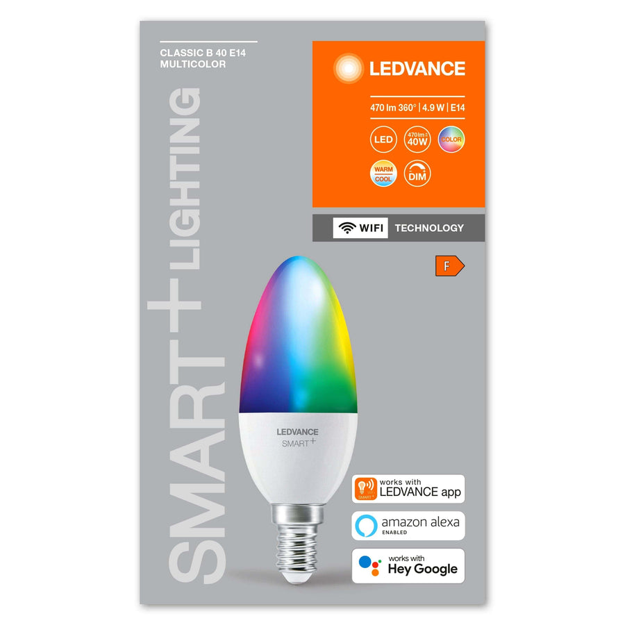 Bricocenter E14=40W CANDLE SMART LED BULB RGBW