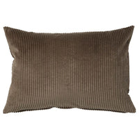 ÅSVEIG cushion cover, grey-brown, 40x58 cm