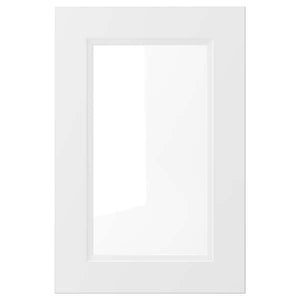 AXSTAD - Glass door, matt white, 40x60 cm - best price from Maltashopper.com 00408792