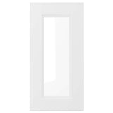 AXSTAD glass door, matt white, 30x60 cm