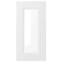 AXSTAD glass door, matt white, 30x60 cm