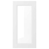 AXSTAD glass door, matt white, 40x80 cm