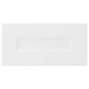 AXSTAD - Drawer front, matt white, 40x20 cm - best price from Maltashopper.com 40408771