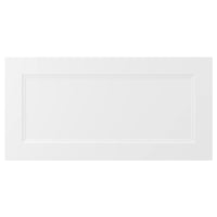AXSTAD drawer front, matt white, 80x40 cm