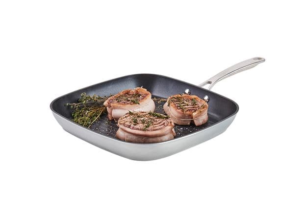 Casa KASTROL Silver grid H 4 x W 28 x D 28 cm