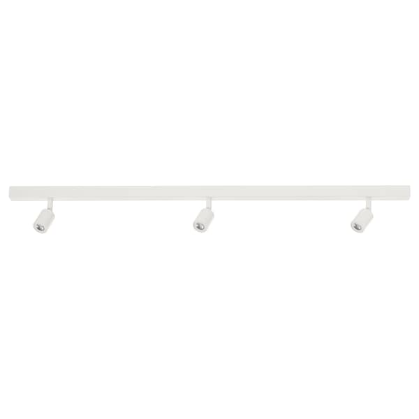 Ikea BÄVE LED ceiling track, 3spots white ,