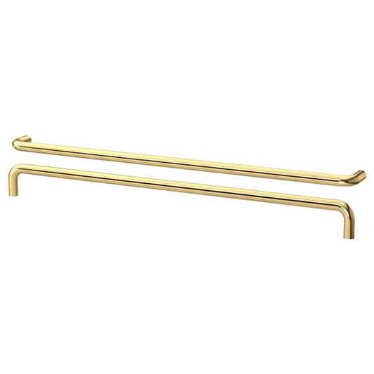 BAGGANÄS - Handle, brass-colour, 335 mm - best price from Maltashopper.com 20338411