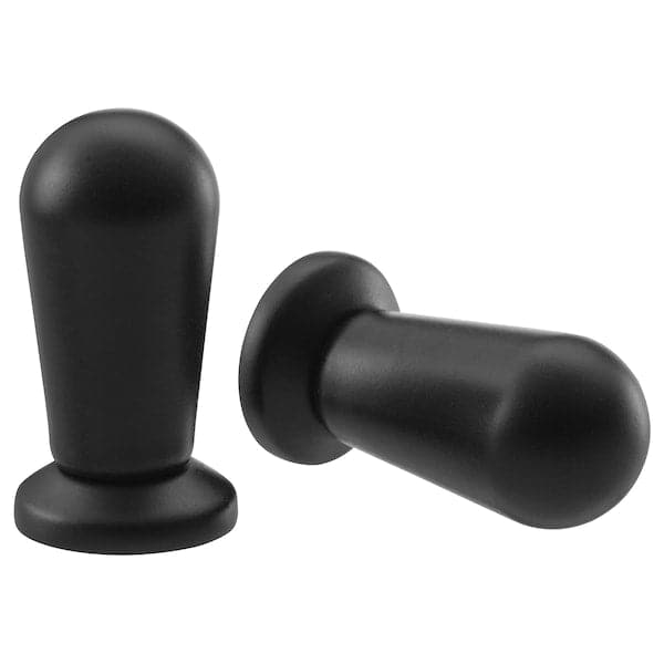 BAGGANÄS - Knob, black, 13 mm - best price from Maltashopper.com 30338415