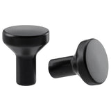 BAGGANÄS knob, black, 21 mm, 2 pack