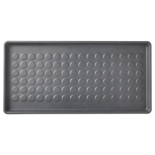 BAGGMUCK - Shoe mat, in/outdoor/grey, 71x35 cm
