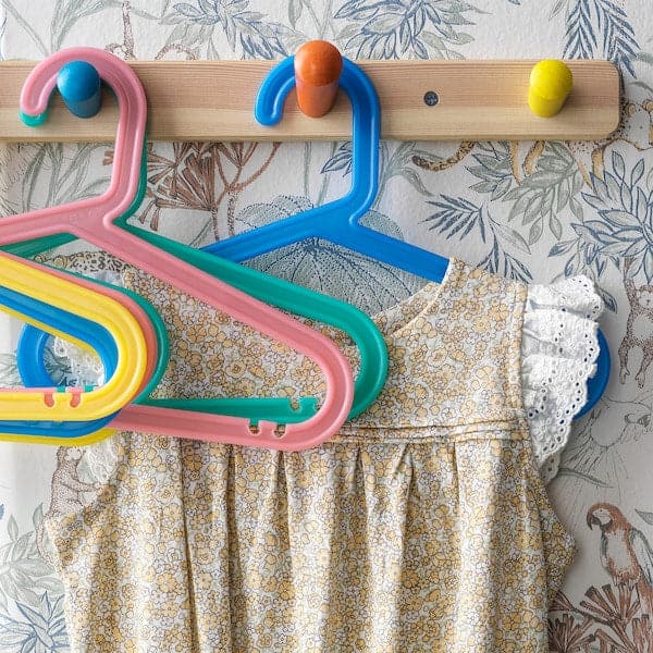 Ikea BAGIS - Children's coat-hanger, mixed colours