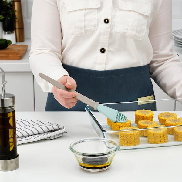 BAKGLAD - Pastry brush, beige/blue - best price from Maltashopper.com 60485551