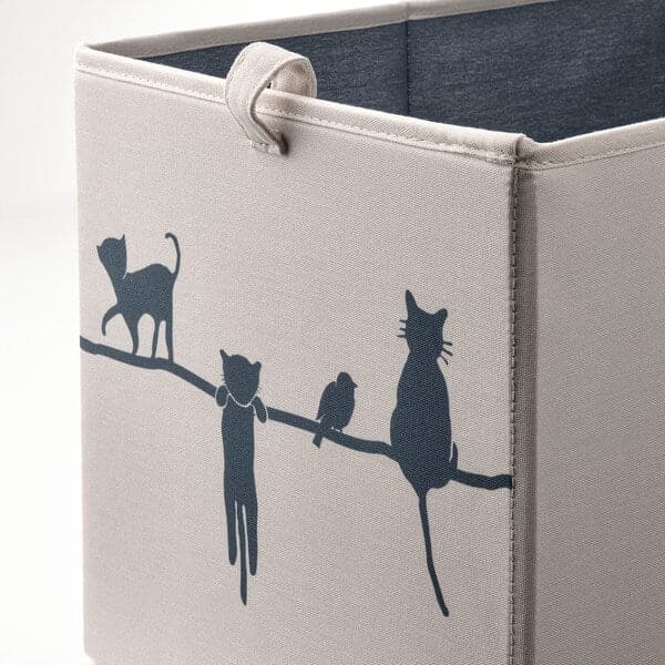 BARNDRÖM - Box, beige, 26x37x26 cm - best price from Maltashopper.com 10560618