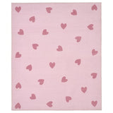 BARNDRÖM rug, pink, 133x160 cm