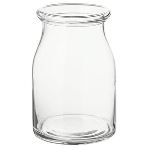 Ikea BEGÄRLIG - Vase, clear glass, 29 cm