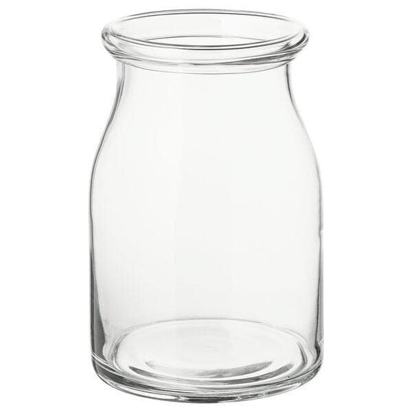 Ikea BEGÄRLIG - Vase, clear glass, 29 cm