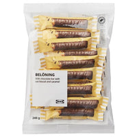 BELÖNING - Milk chocolate bar, oat and caramel Rainforest Alliance Certified, 240 g - best price from Maltashopper.com 10525168