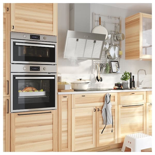 BEMÖTA Hood to be fixed to the wall - stainless steel color , 70 cm - best price from Maltashopper.com 90389336