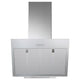 BEMÖTA wall mounted extractor hood, stainless steel colour, 70 cm