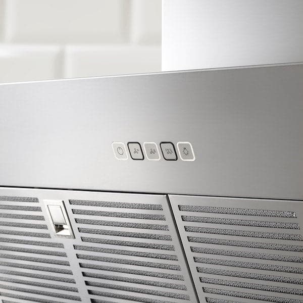 Ikea BEMÖTA Hood to be fixed to the wall - stainless steel color , 70 cm