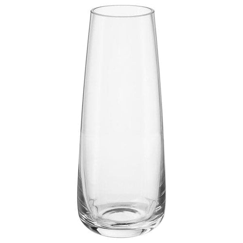 BERÄKNA - Vase, clear glass, 15 cm