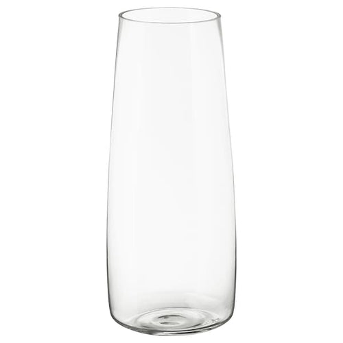 BERÄKNA - Vase, clear glass, 45 cm