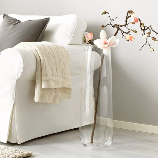 BERÄKNA - Vase, clear glass, 65 cm - best price from Maltashopper.com 20329039