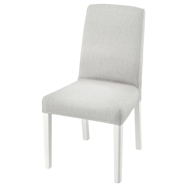 Ikea BERGMUND Chair - white/Orrsta light grey ,