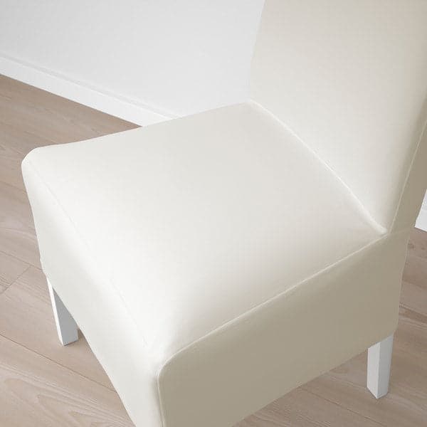 Ikea BERGMUND Chair with medium length lining - white/Inseros white ,