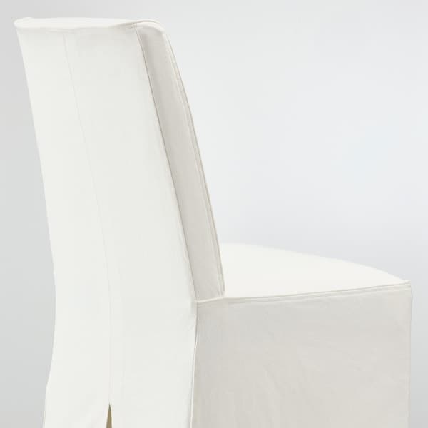 BERGMUND Chair with medium length lining - oak/white Inseros , - best price from Maltashopper.com 99384594