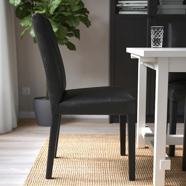 BERGMUND Chair - black/Black Glose - Premium Chairs from Ikea - Just €193.99! Shop now at Maltashopper.com